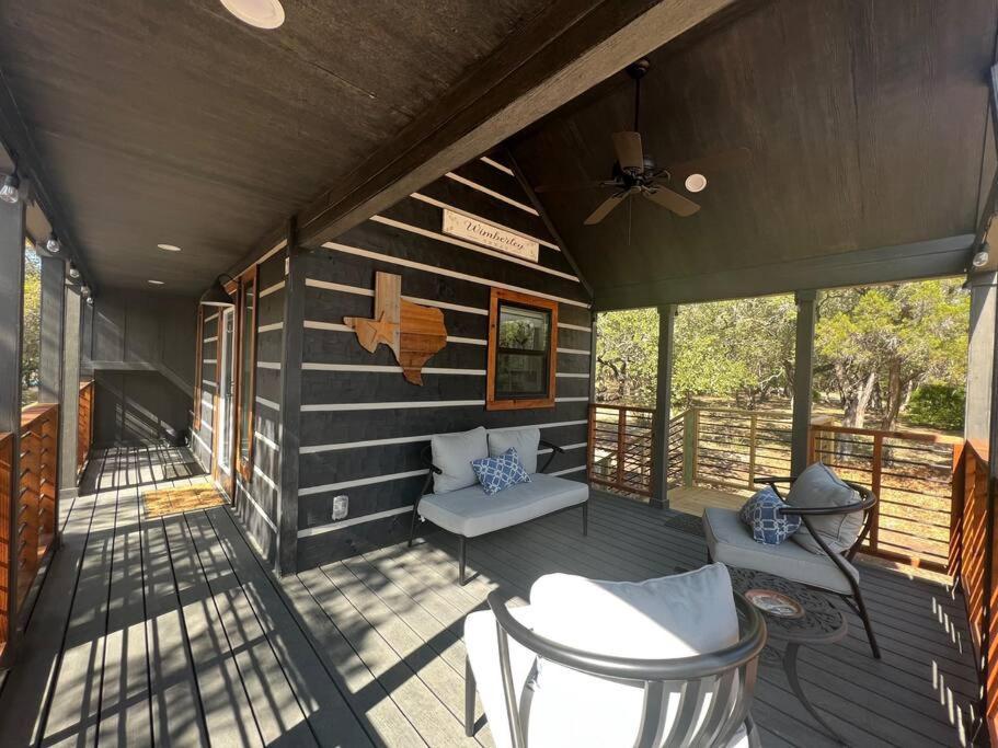 Fox Hollow - Tiny Home With Cypress Creek Access, Park Like Setting Вімберлі Екстер'єр фото